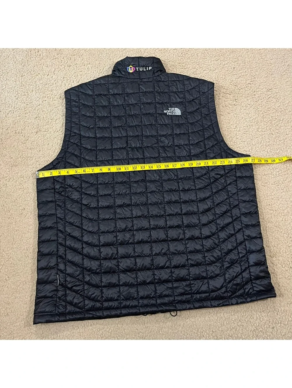 The North Face Mens Thermoball Down Puffer Vest Black Size 2XL